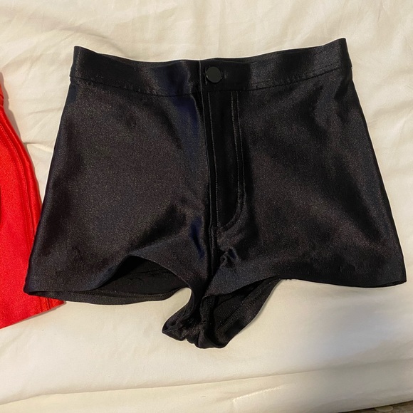 2 Pairs of American Apparel Disco Shorts - Picture 1 of 3